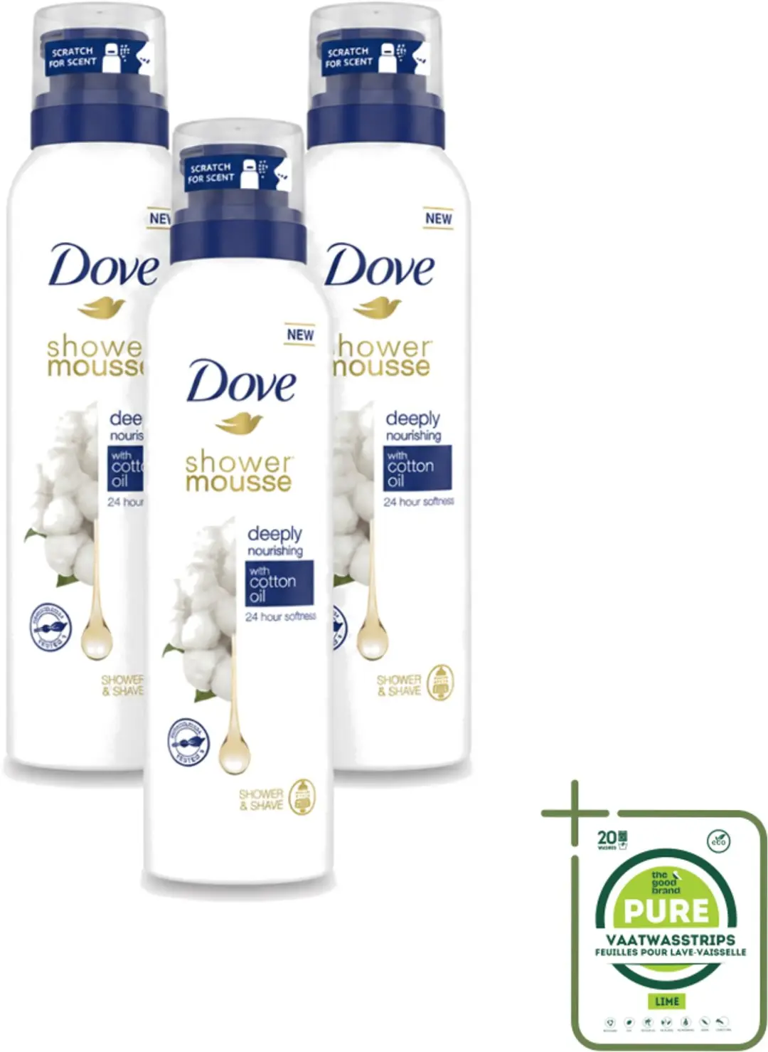 3 x Dove
