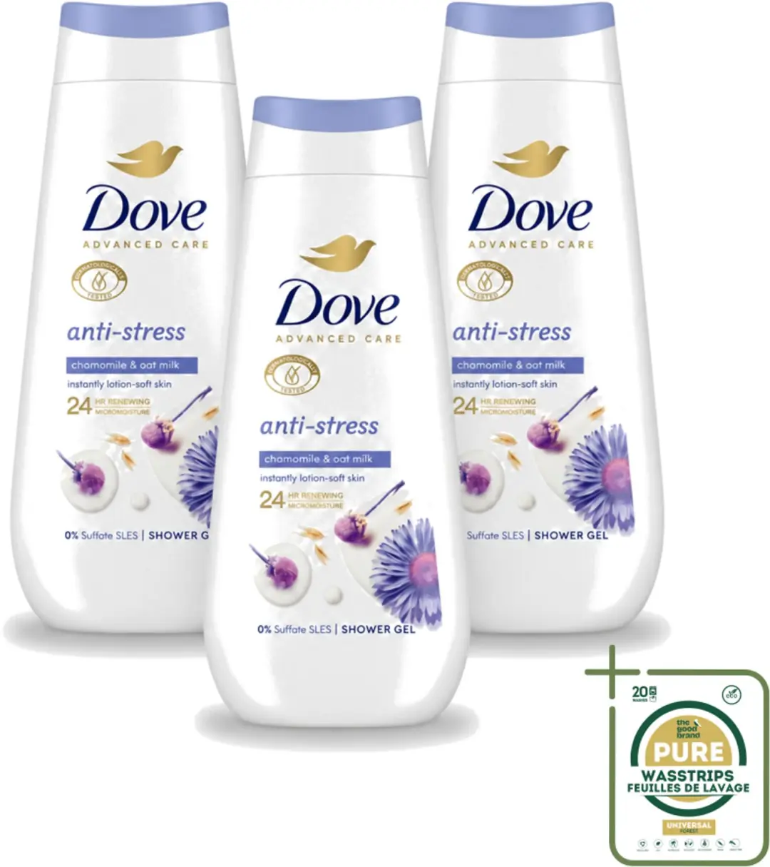 3 x Dove