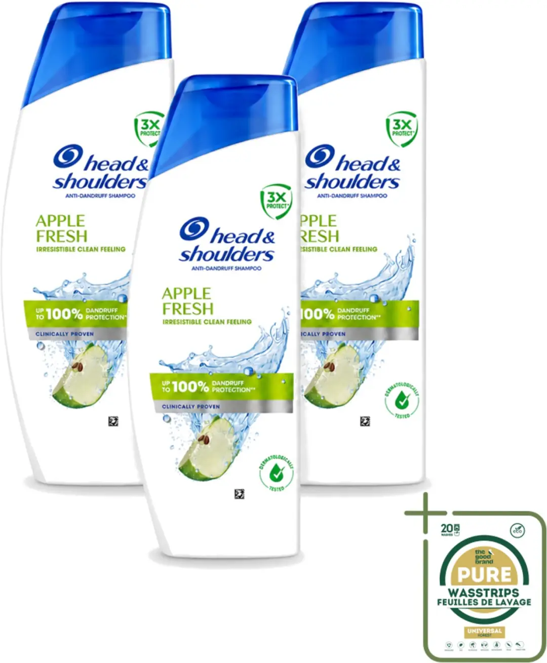 3 x Head & Shoulders