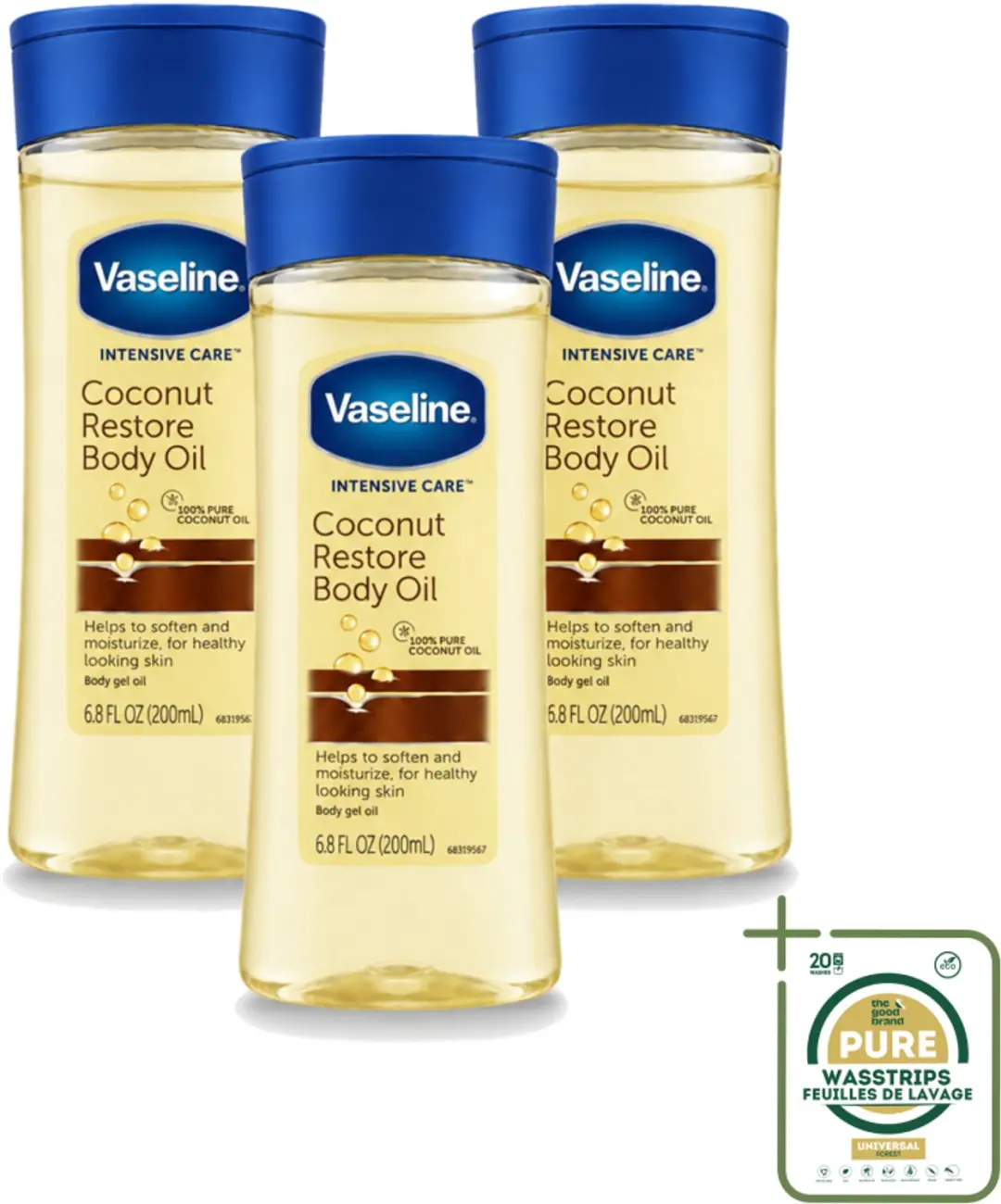3 x Vaseline