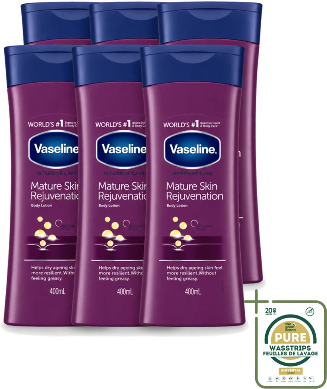 6 x Vaseline