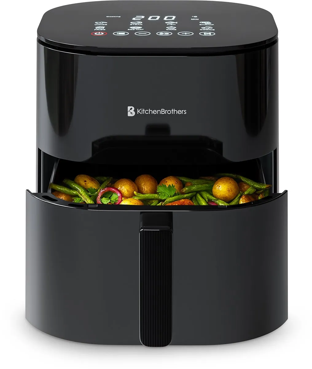 KitchenBrothers Airfryer XL 2000W 5L