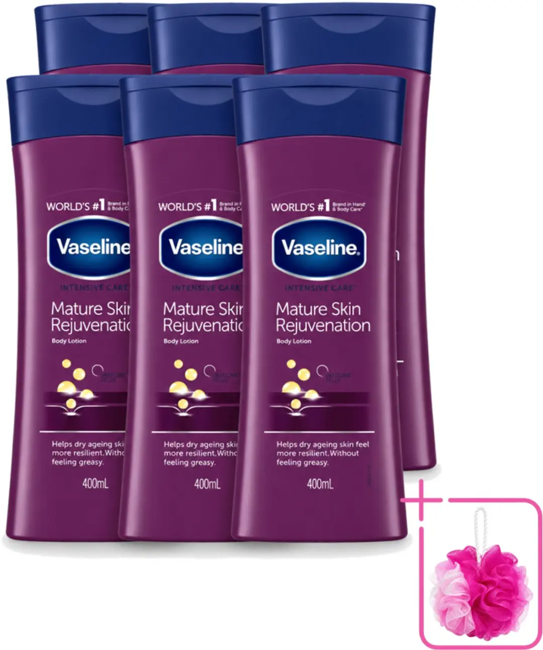 6 x Vaseline
