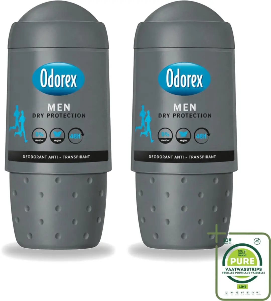2 x Odorex Men