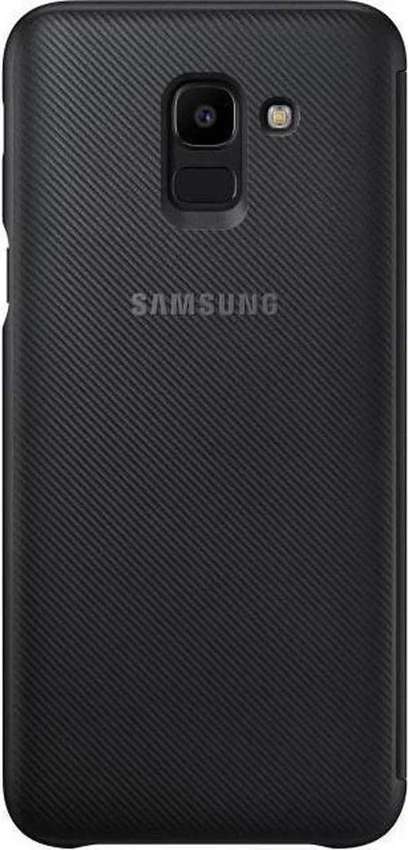Samsung Flip Wallet J6 - Zwart - afbeelding 6 van 6