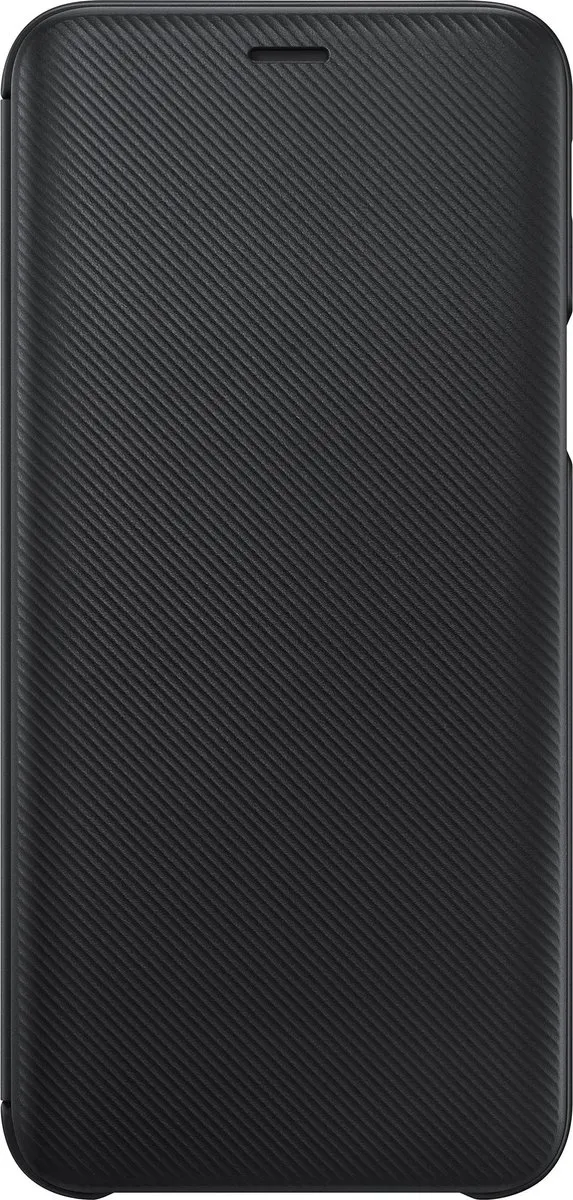 Samsung Flip Wallet J6 - Zwart