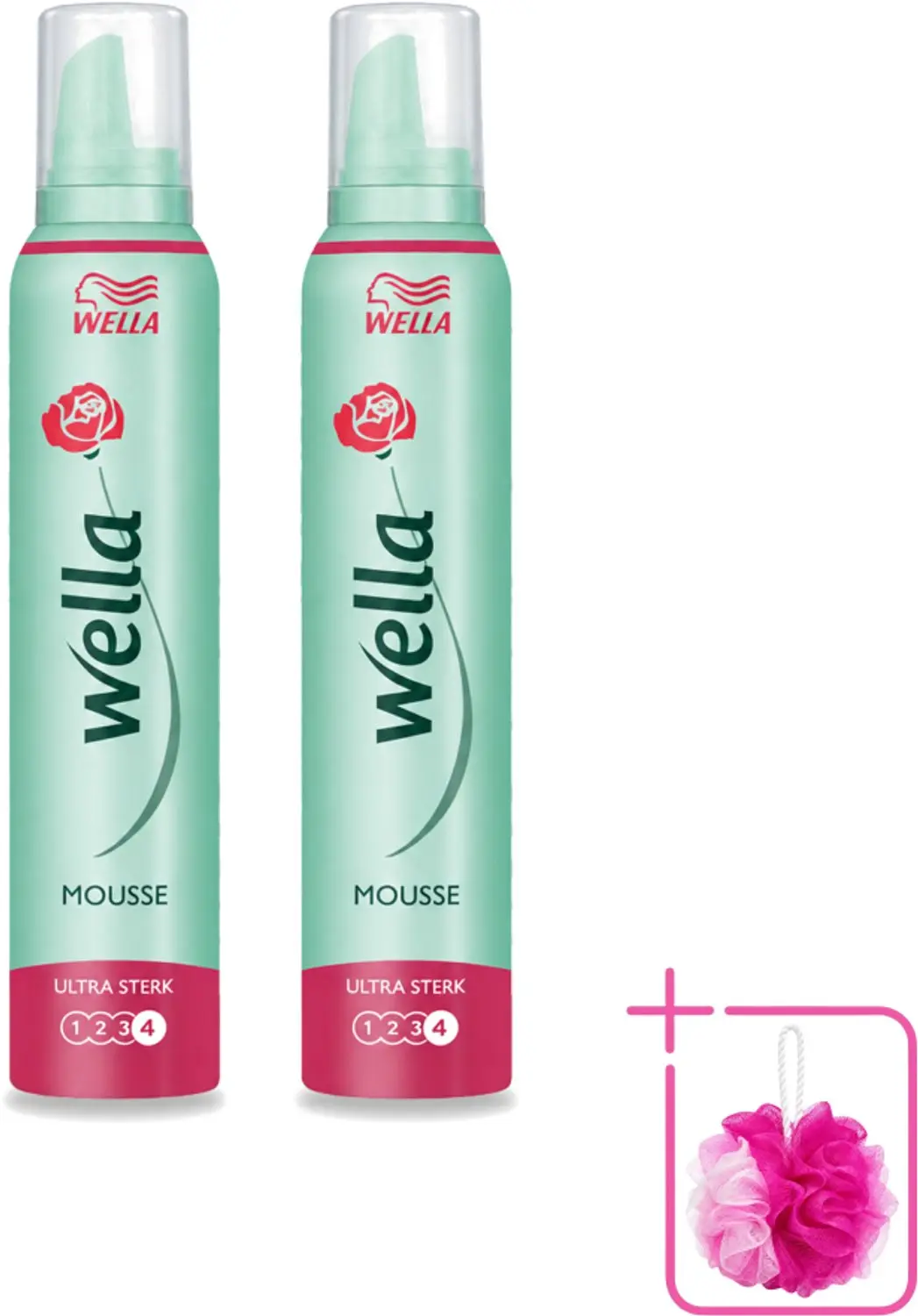2 x WellaFlex Hold Ultra Strong Mousse