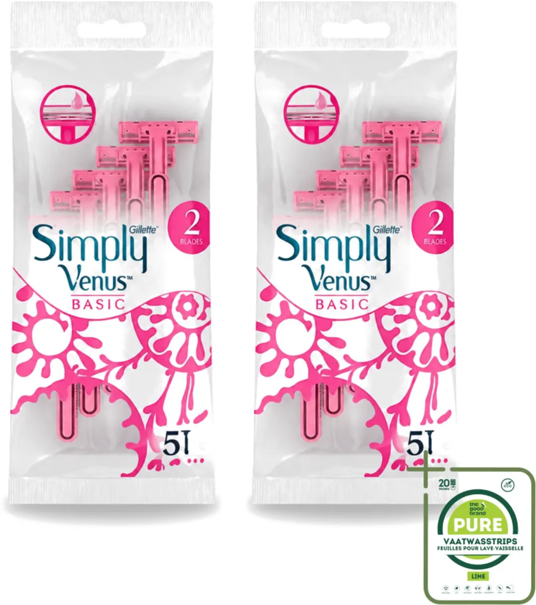 2 x Gillette Simply Venus