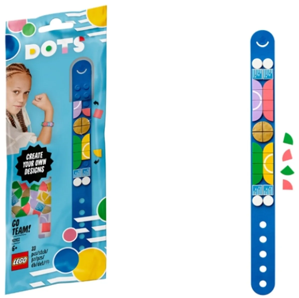 LEGO DOTS Go Team! Armband - 33 Stuks