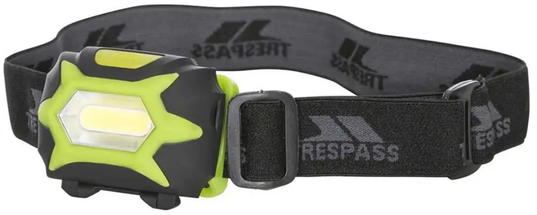 Trespass Beacon Hoofdlamp 125 Lumen - Zwart