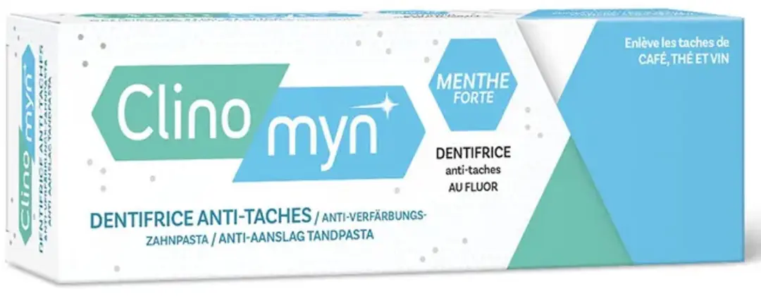 Clinomyn ® tandpasta met fluoride munt fort