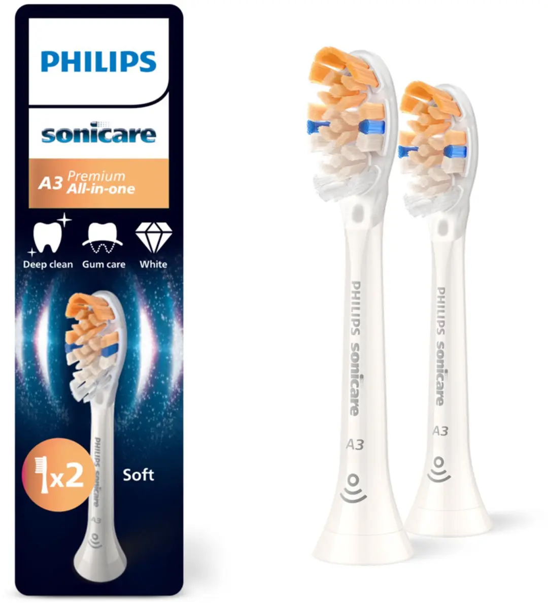 Philips Sonicare A3 HX9092/87 Opzetborstels