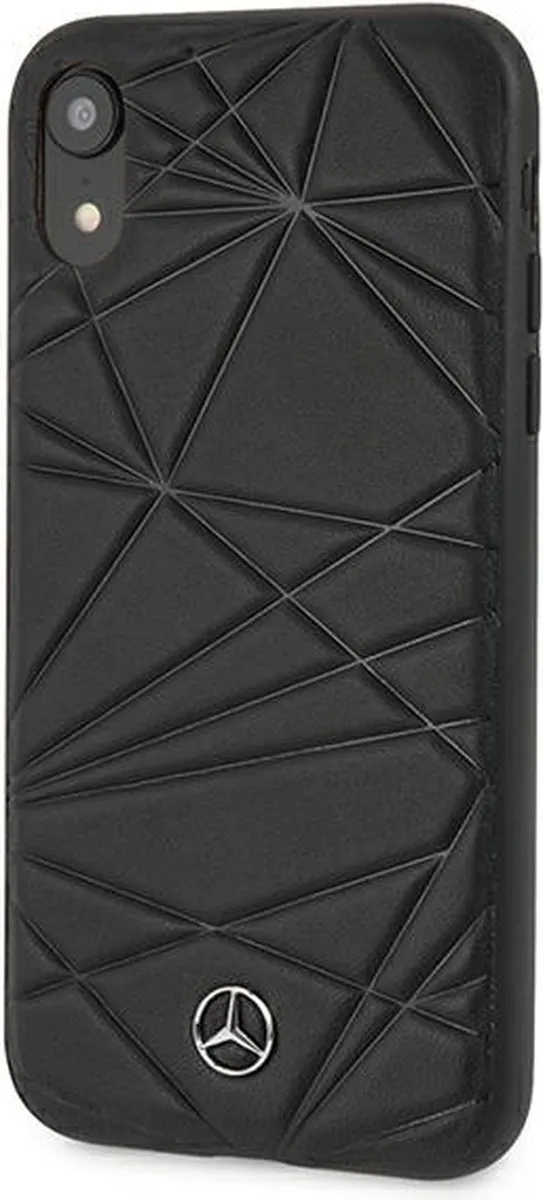 Mercedes MEPERHCI61QGLBK iPhone Xr Hardcase - Zwart - afbeelding 6 van 6