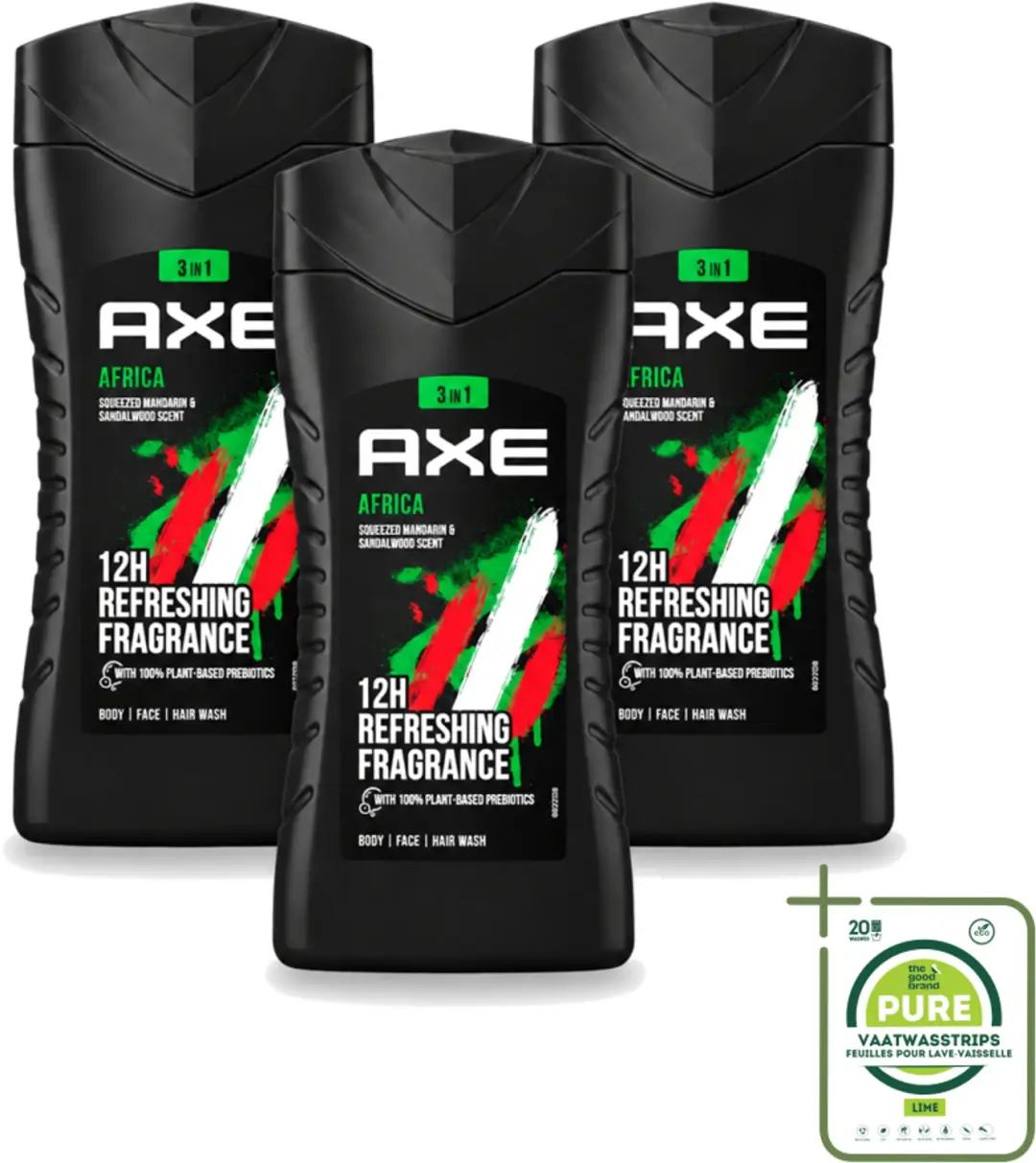 3 x Axe