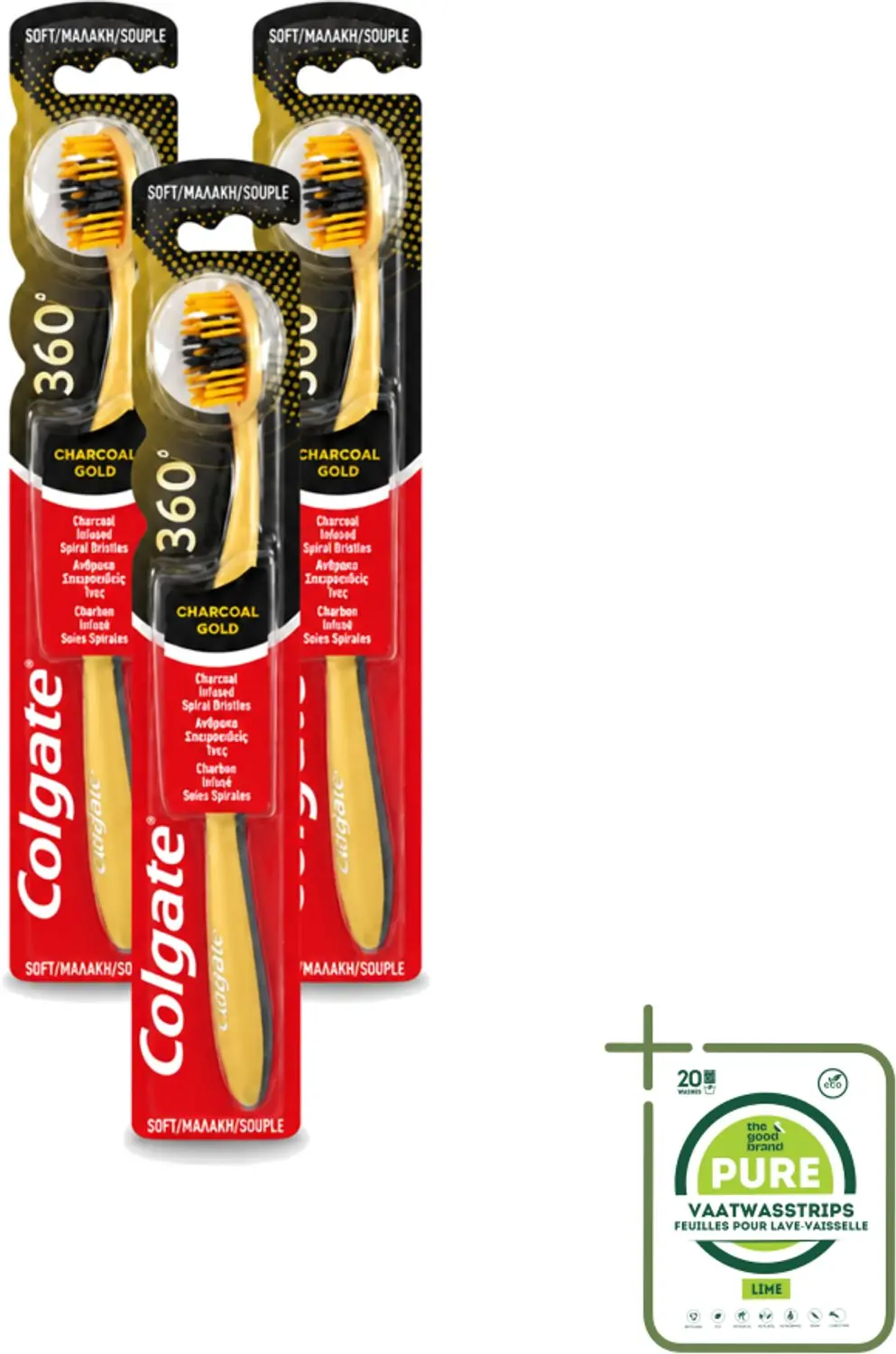 3 x Colgate