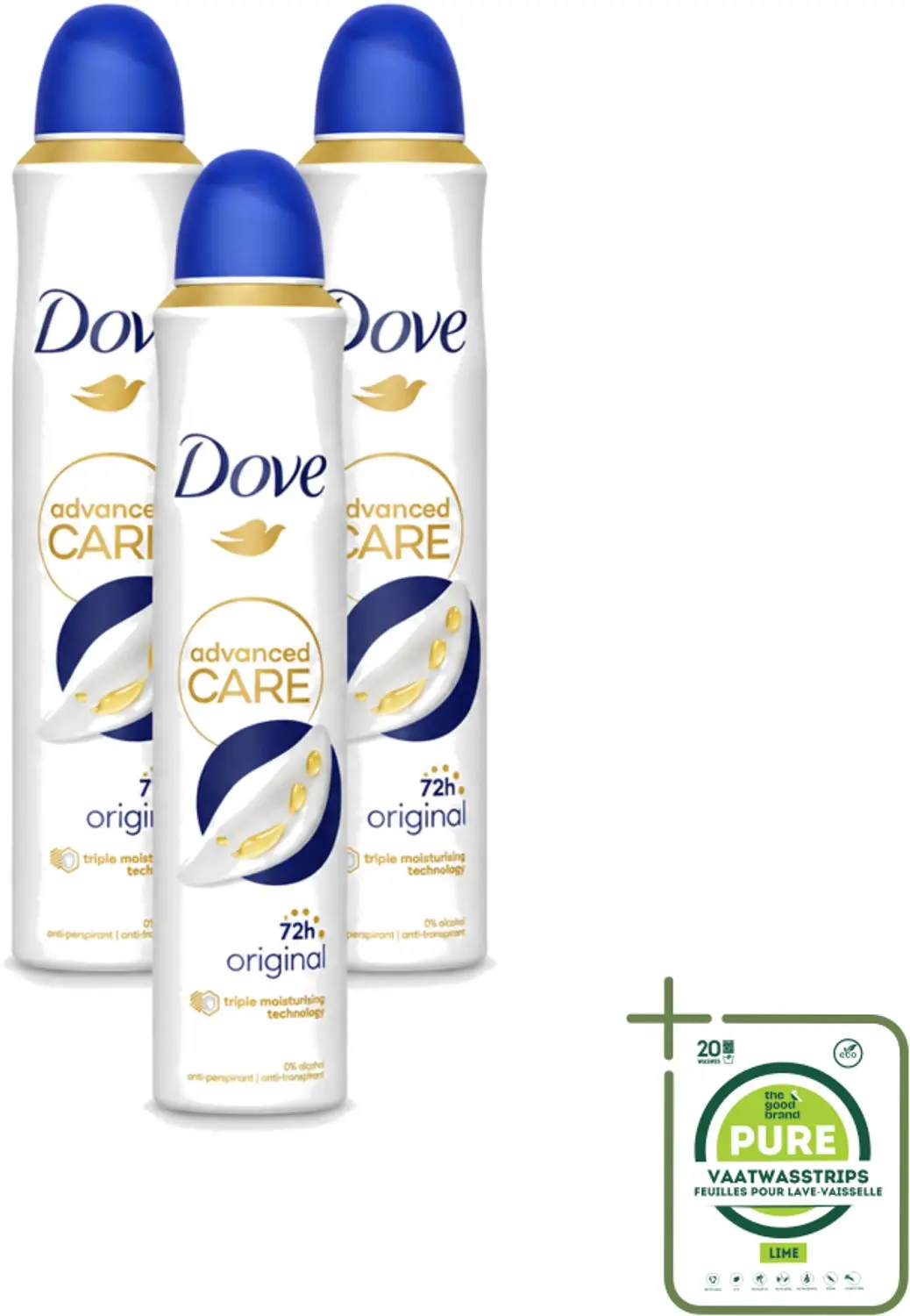 3 x Dove
