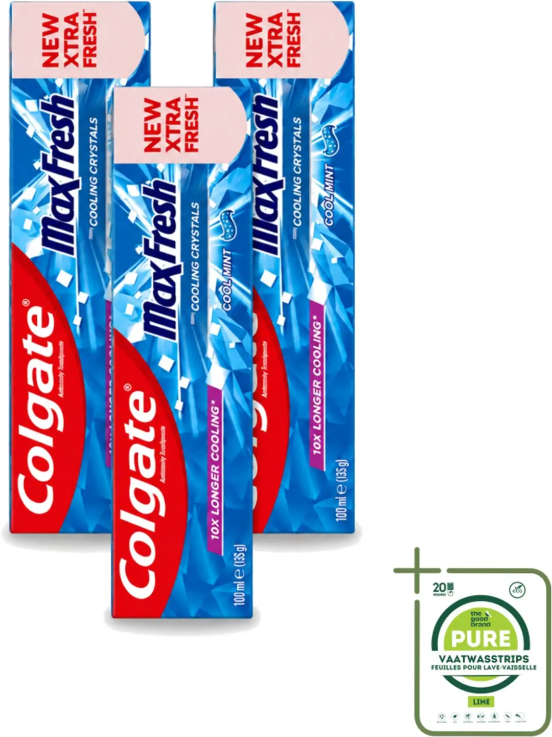 3 x Colgate