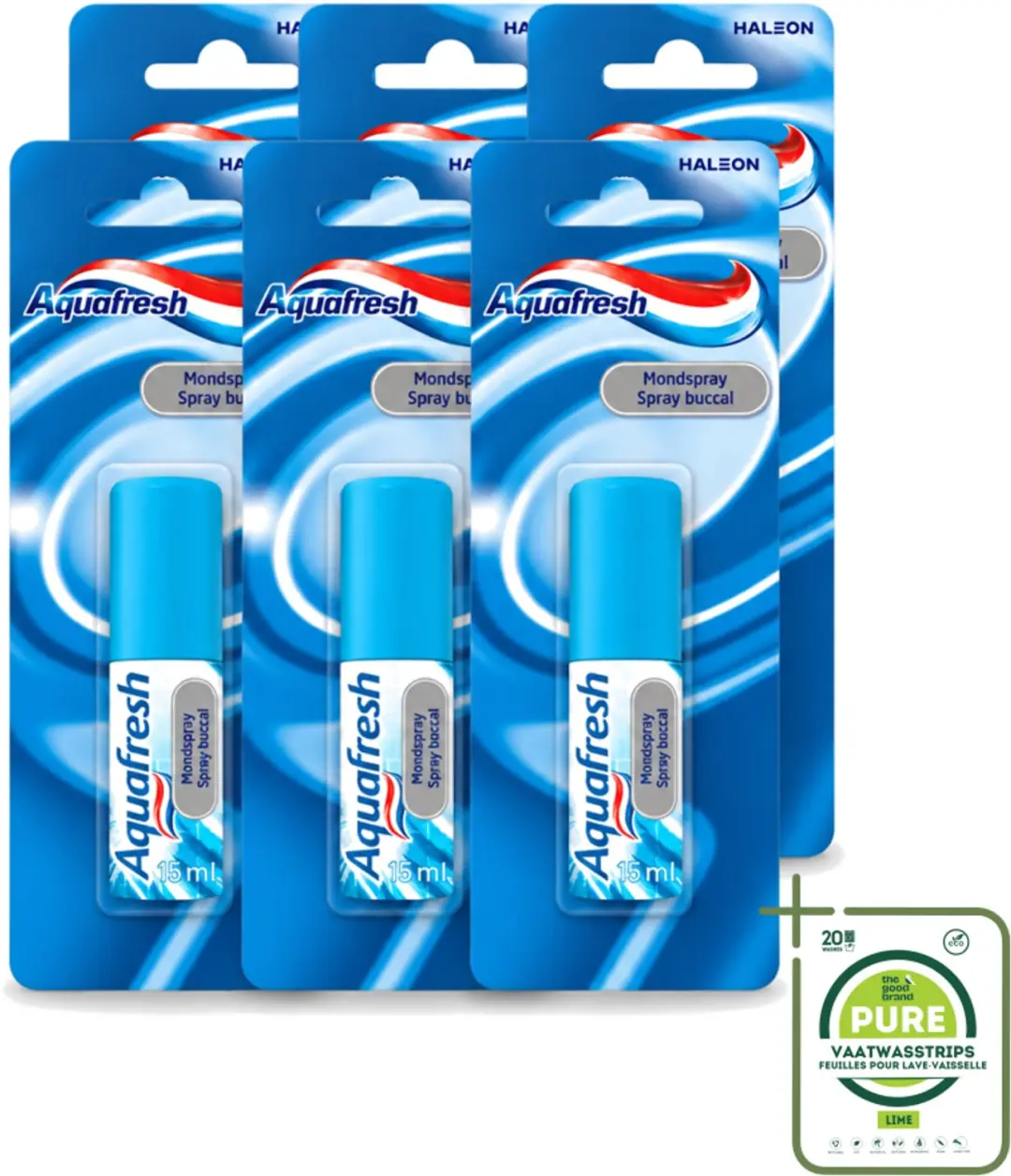 6 x Aquafresh
