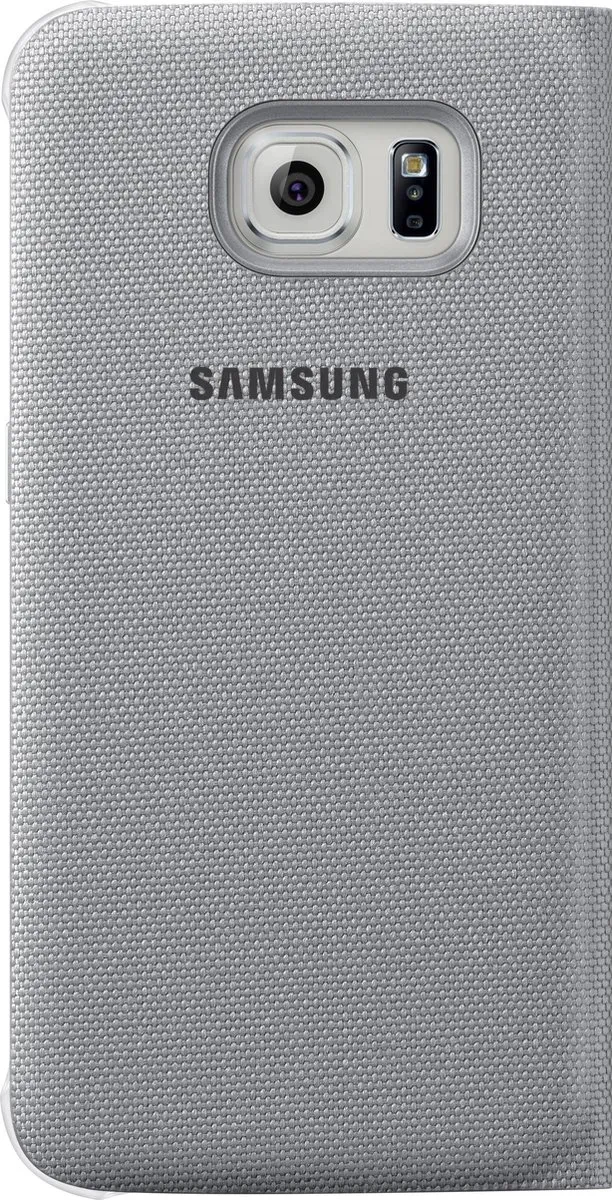 Samsung Flip Wallet Galaxy S6 Edge EF-WG925BS - Zilver