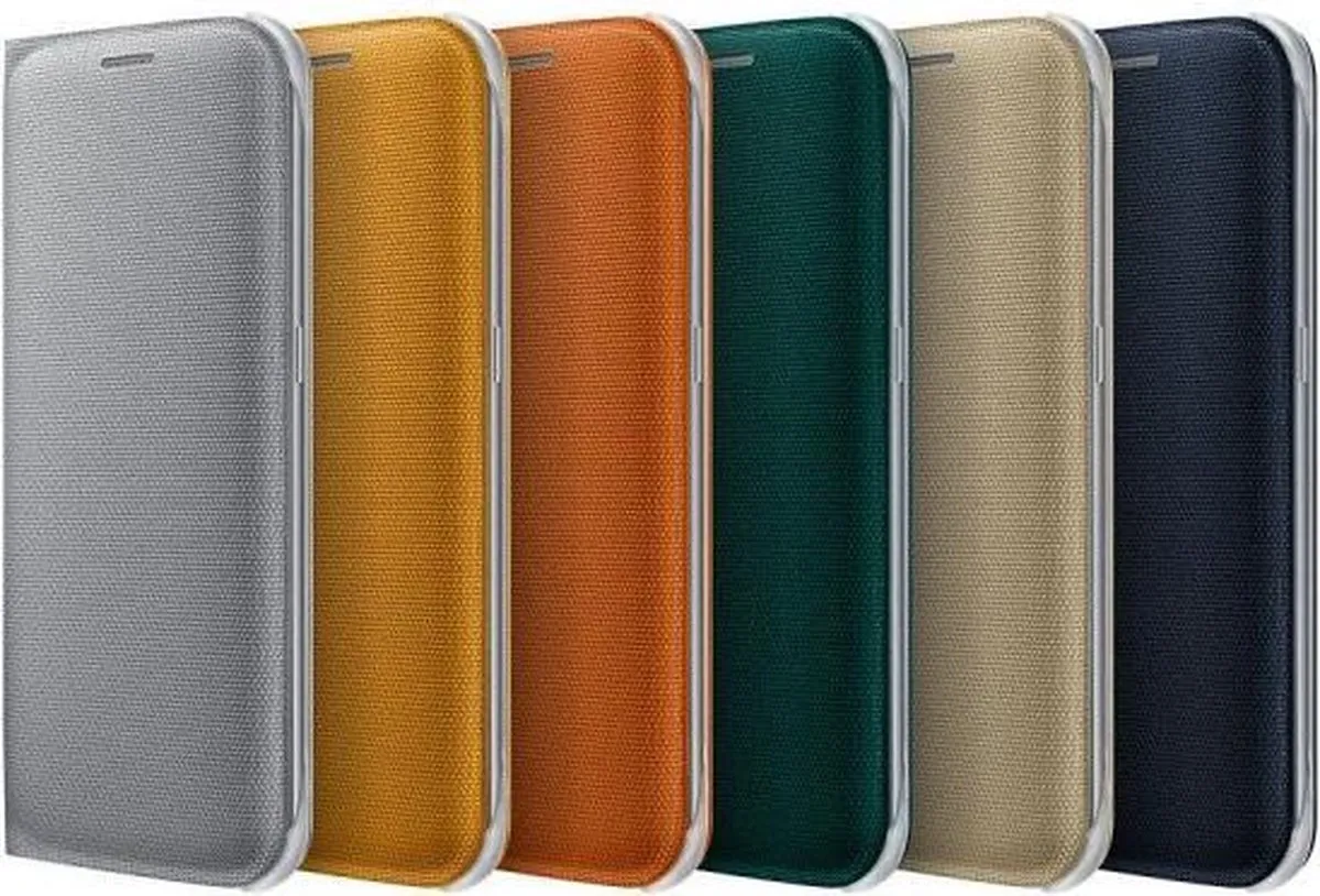Samsung Flip Wallet Galaxy S6 Edge EF-WG925BS - Zilver