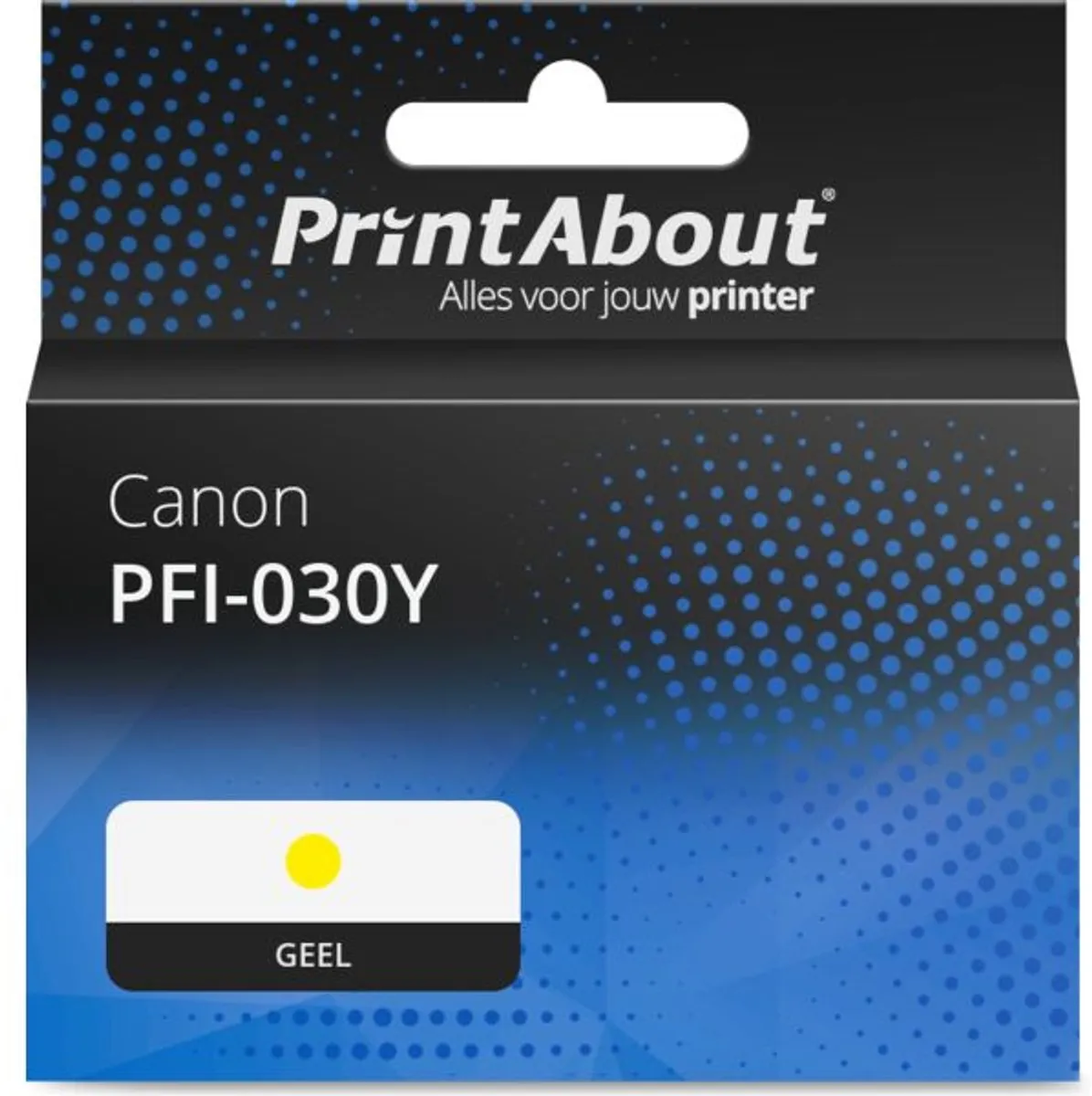 PrintAbout PFI-030Y Inktcartridge Geel