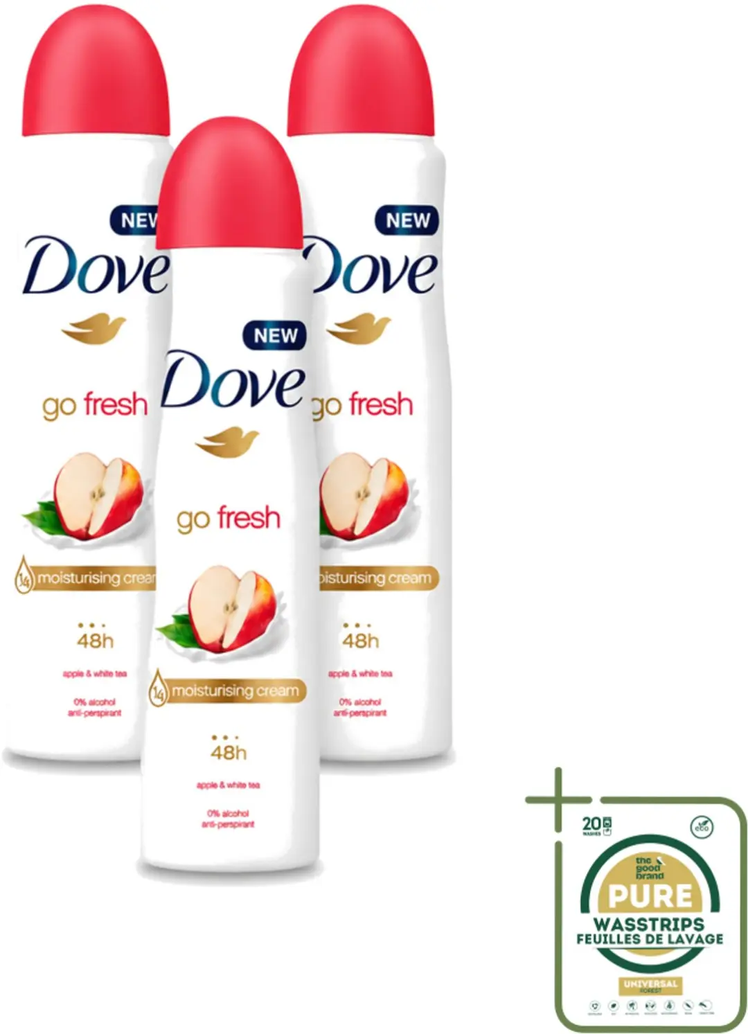 3 x Dove
