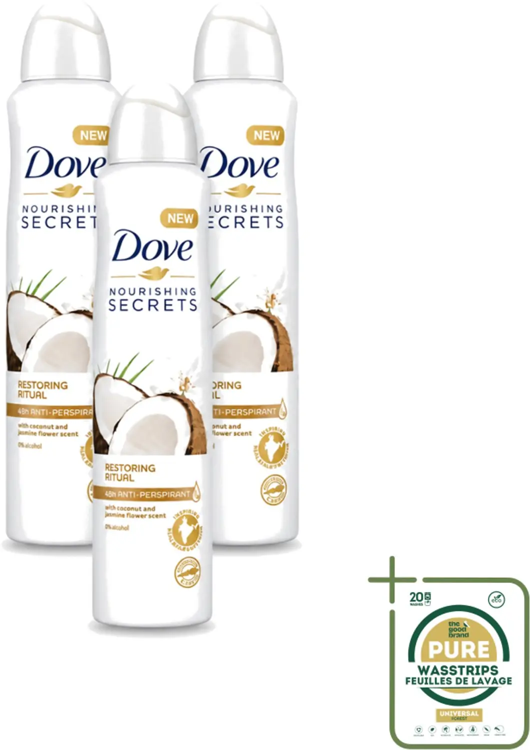 3 x Dove