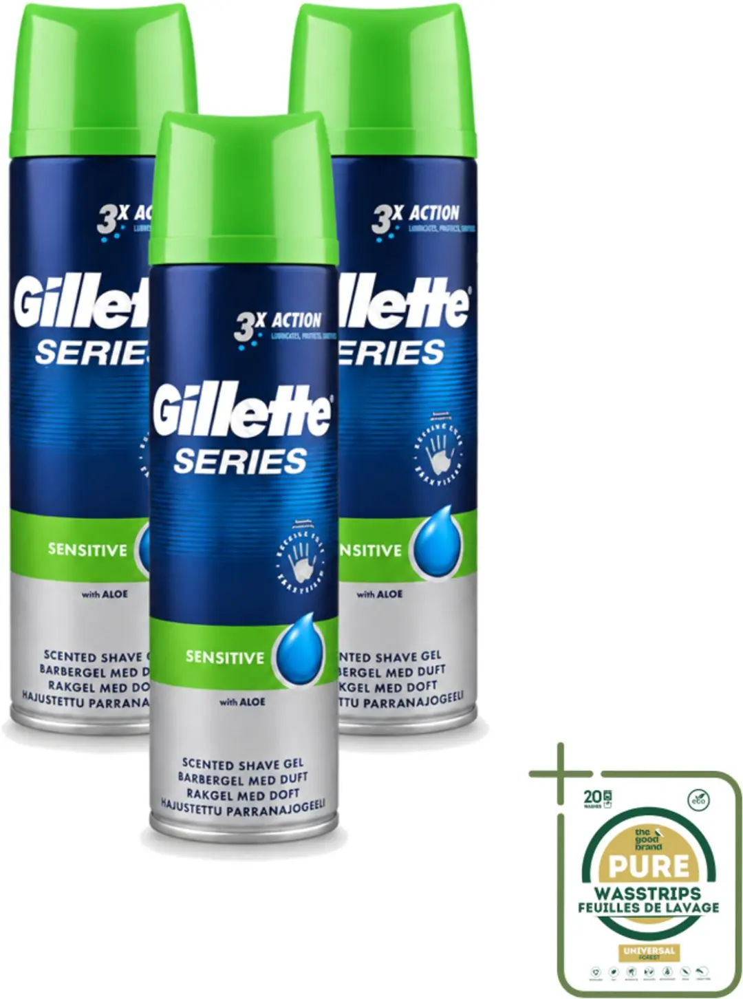 3 x Gillette Series