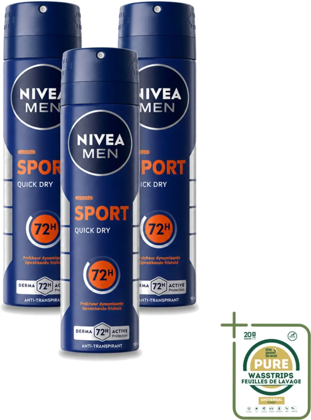 3 x Nivea
