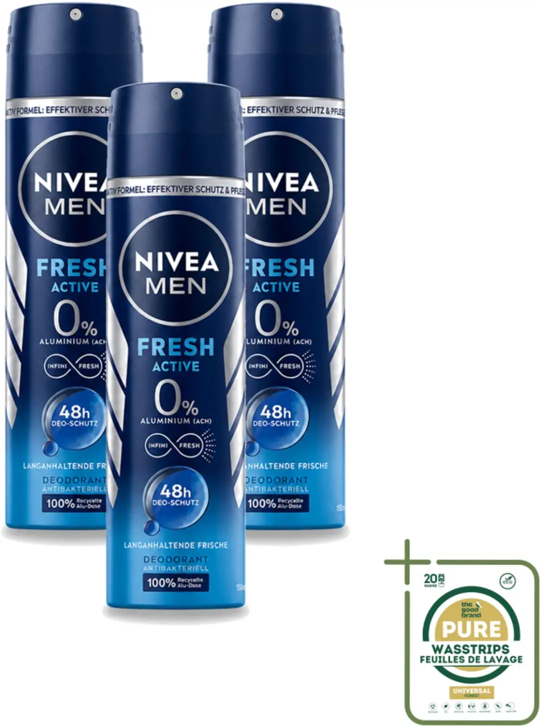 3 x Nivea