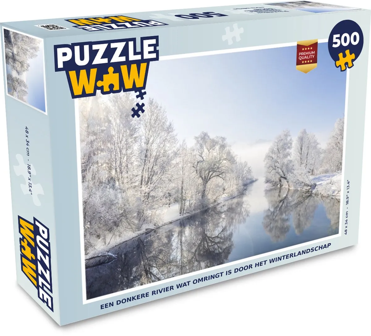 PuzzleWow Legpuzzel Een Donkere Rivier