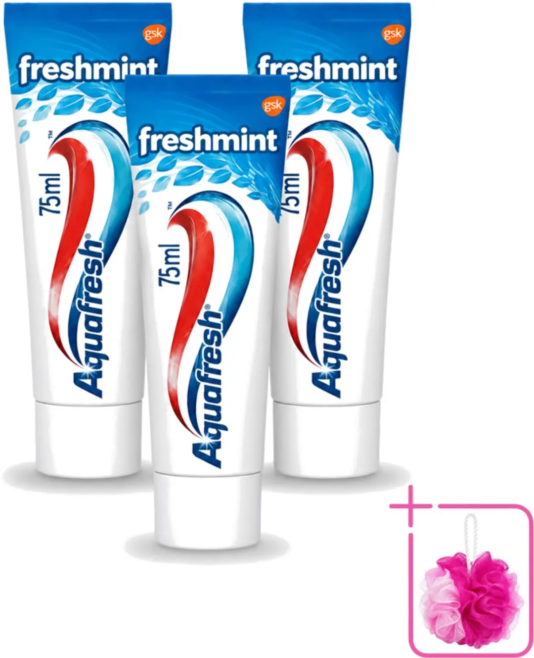 3 x Aquafresh