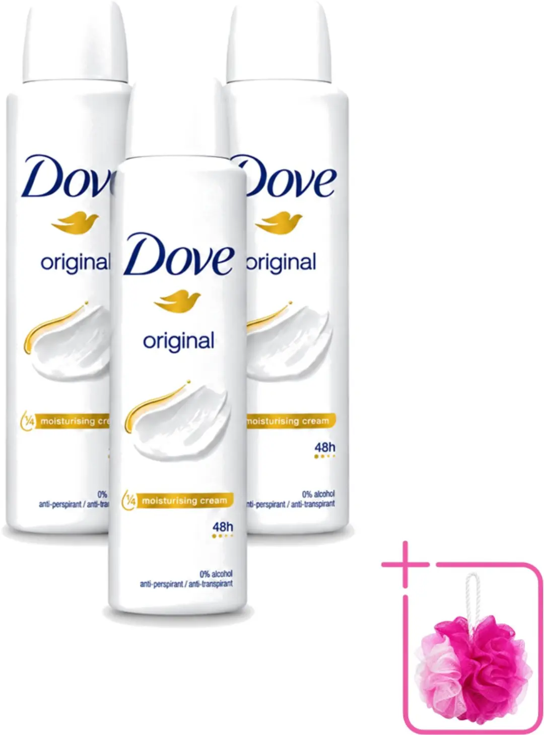 3 x Dove Original