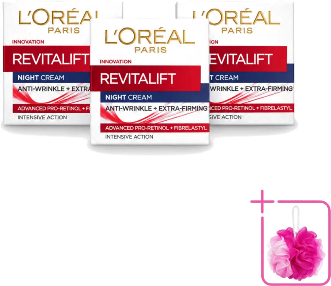 3 x L'Oréal Revitalift