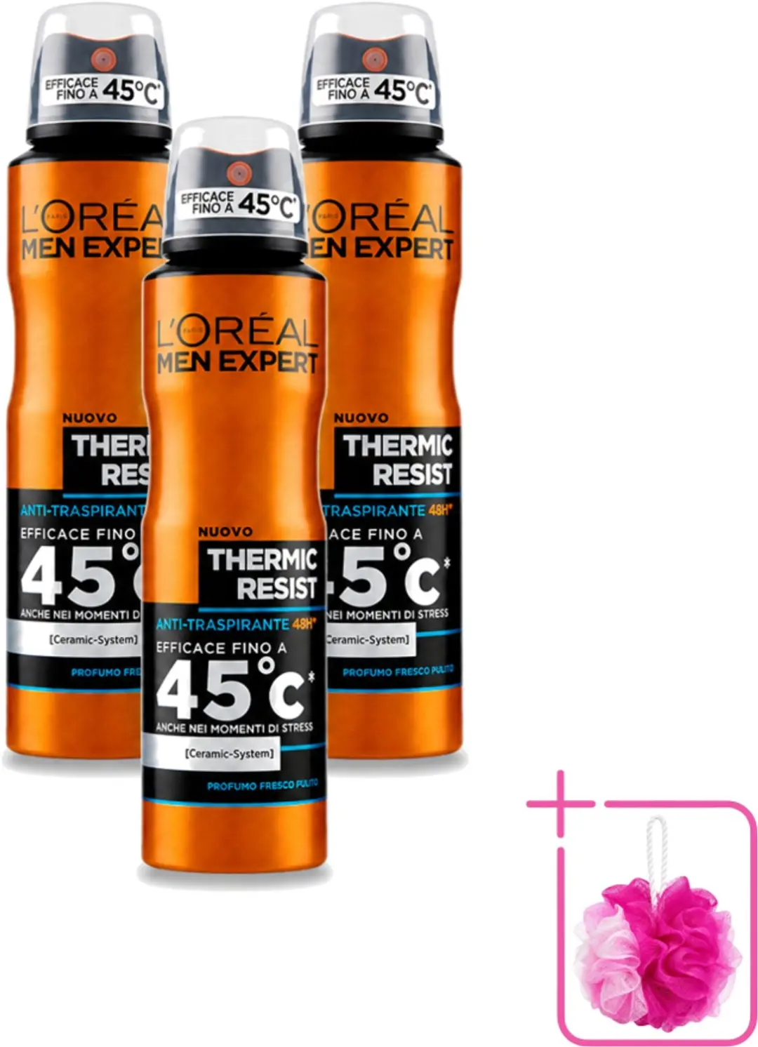 3 x L'Oréal Men Expert Deo Spray