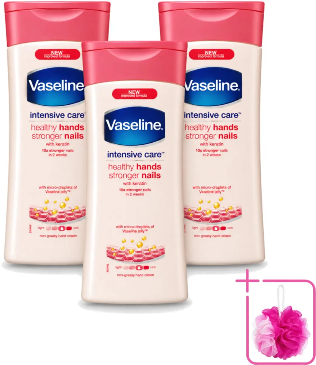 3 x Vaseline