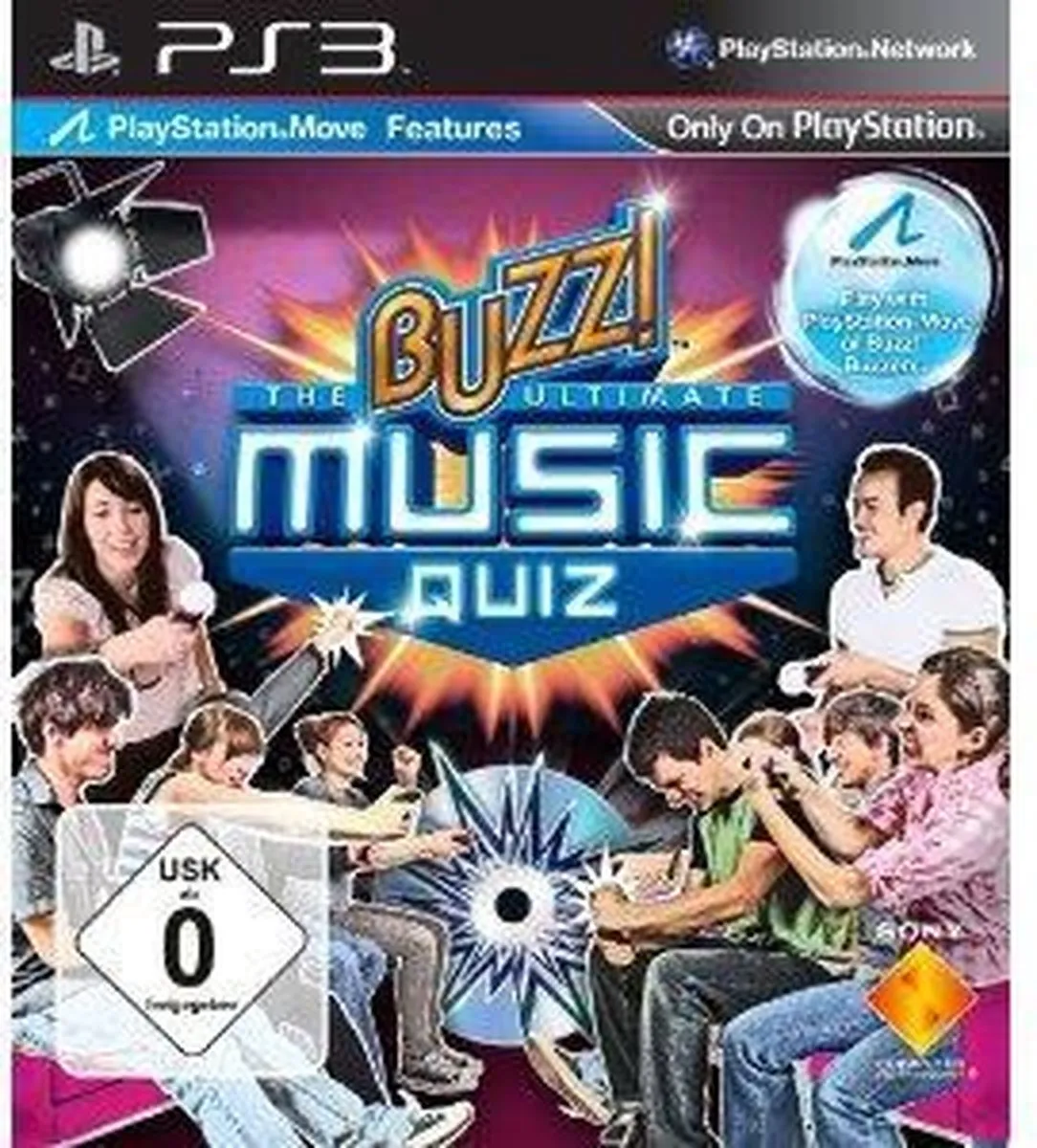 Sony PlayStation 3 Buzz! Das ultimative Musik-Quiz