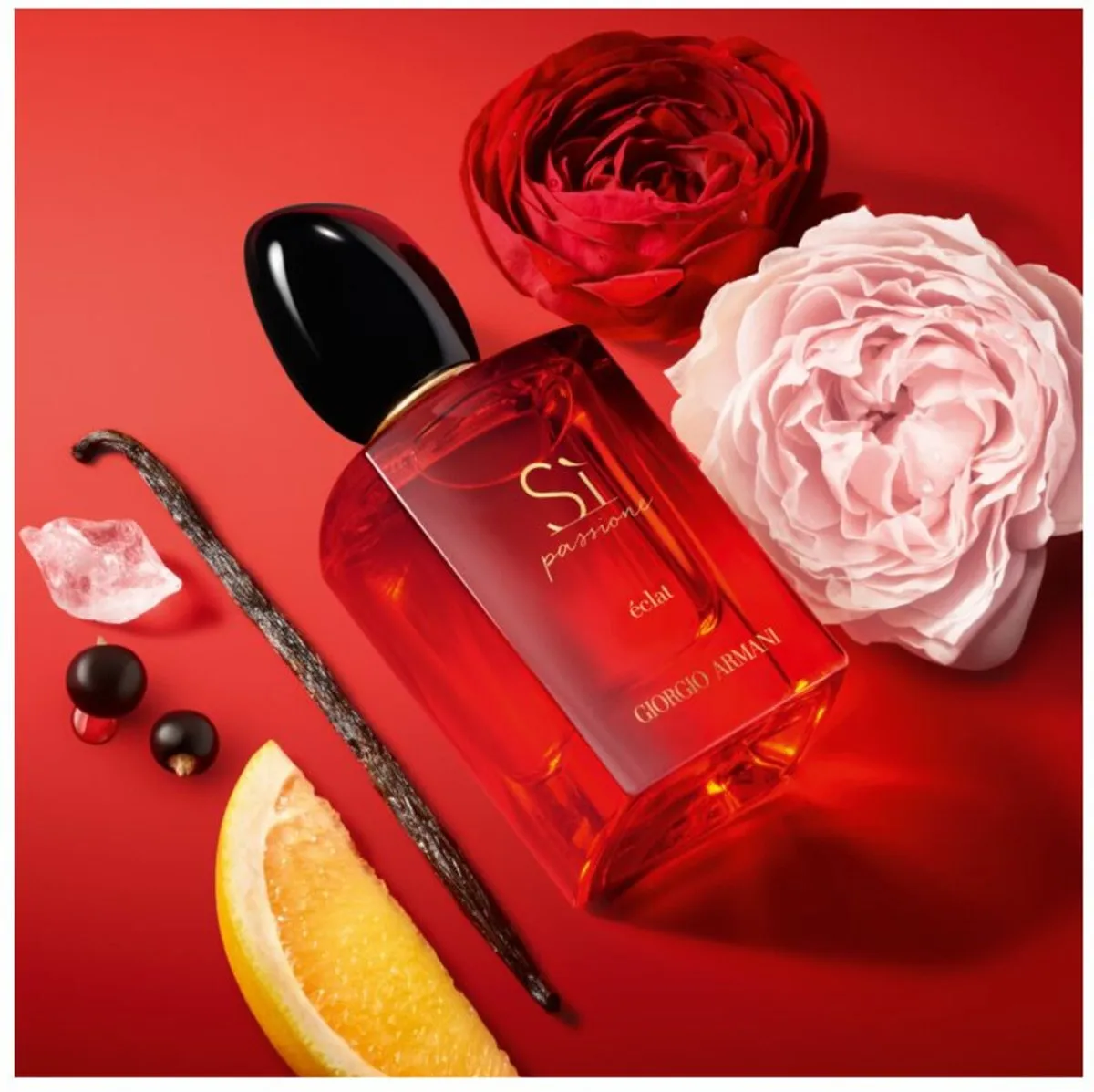 Giorgio Armani Si Passione Éclat - Bloemig damesparfum met roos en vanille - 50 ml
