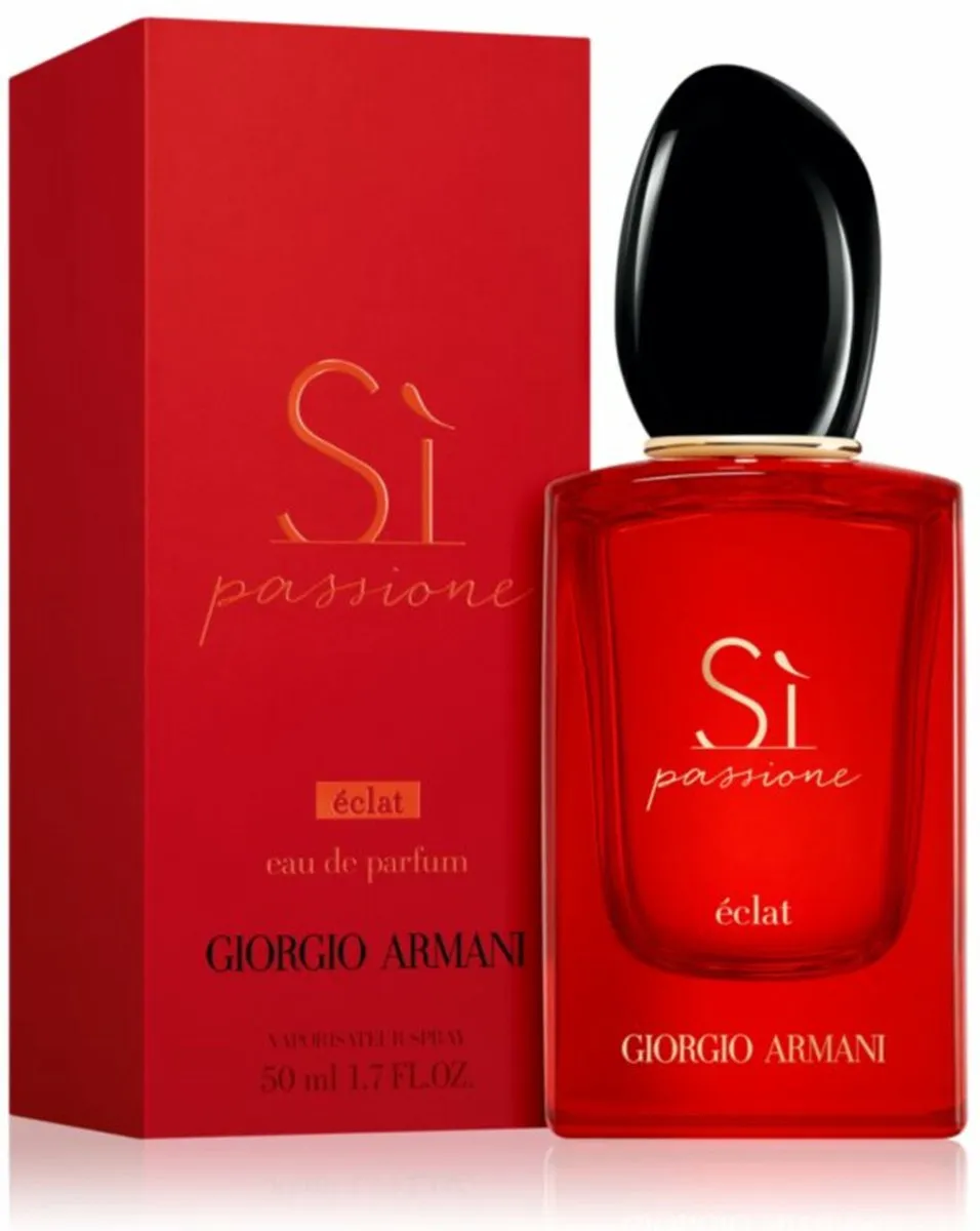 Giorgio Armani Si Passione Éclat - Bloemig damesparfum met roos en vanille - 50 ml