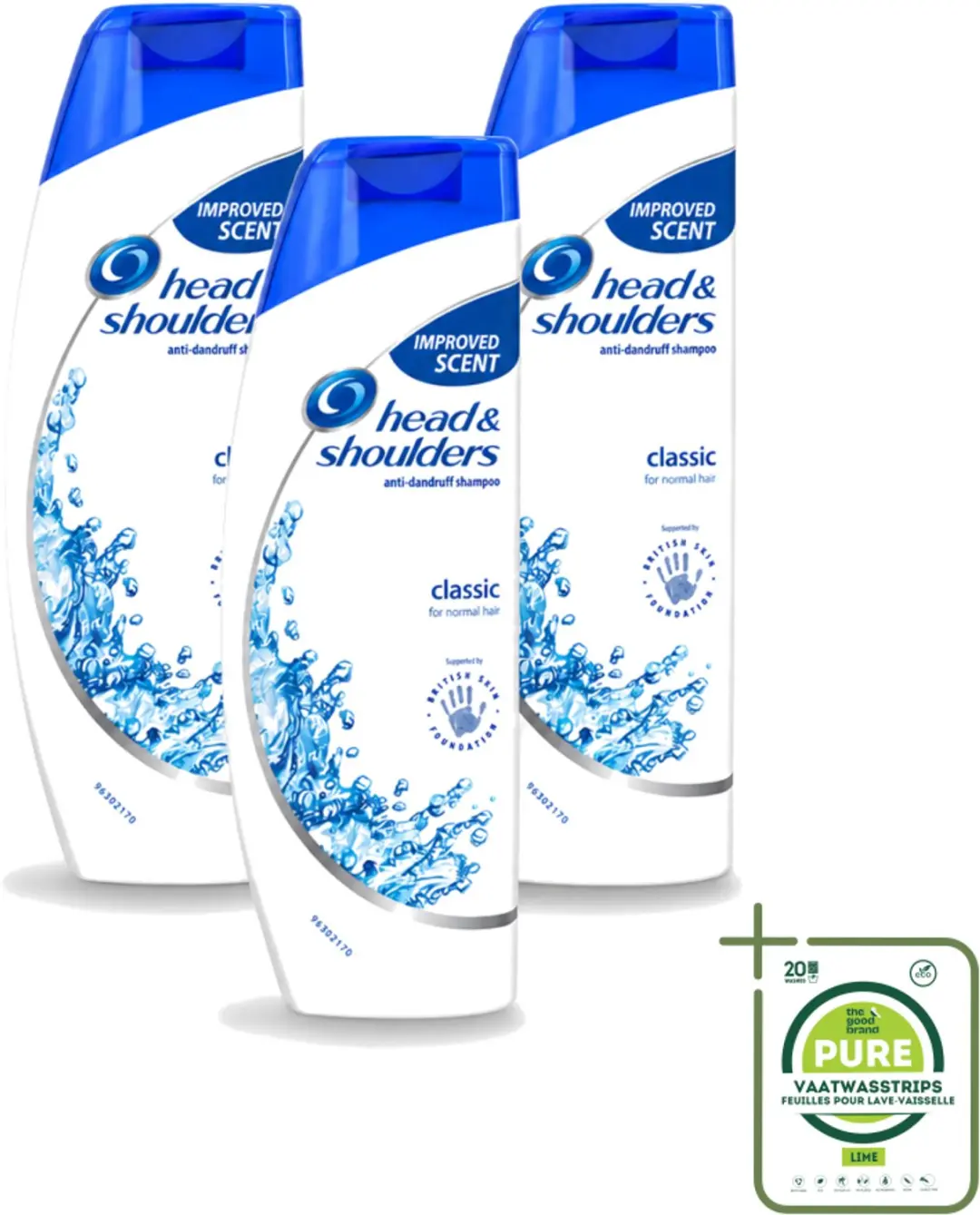 3 x Head & Shoulders