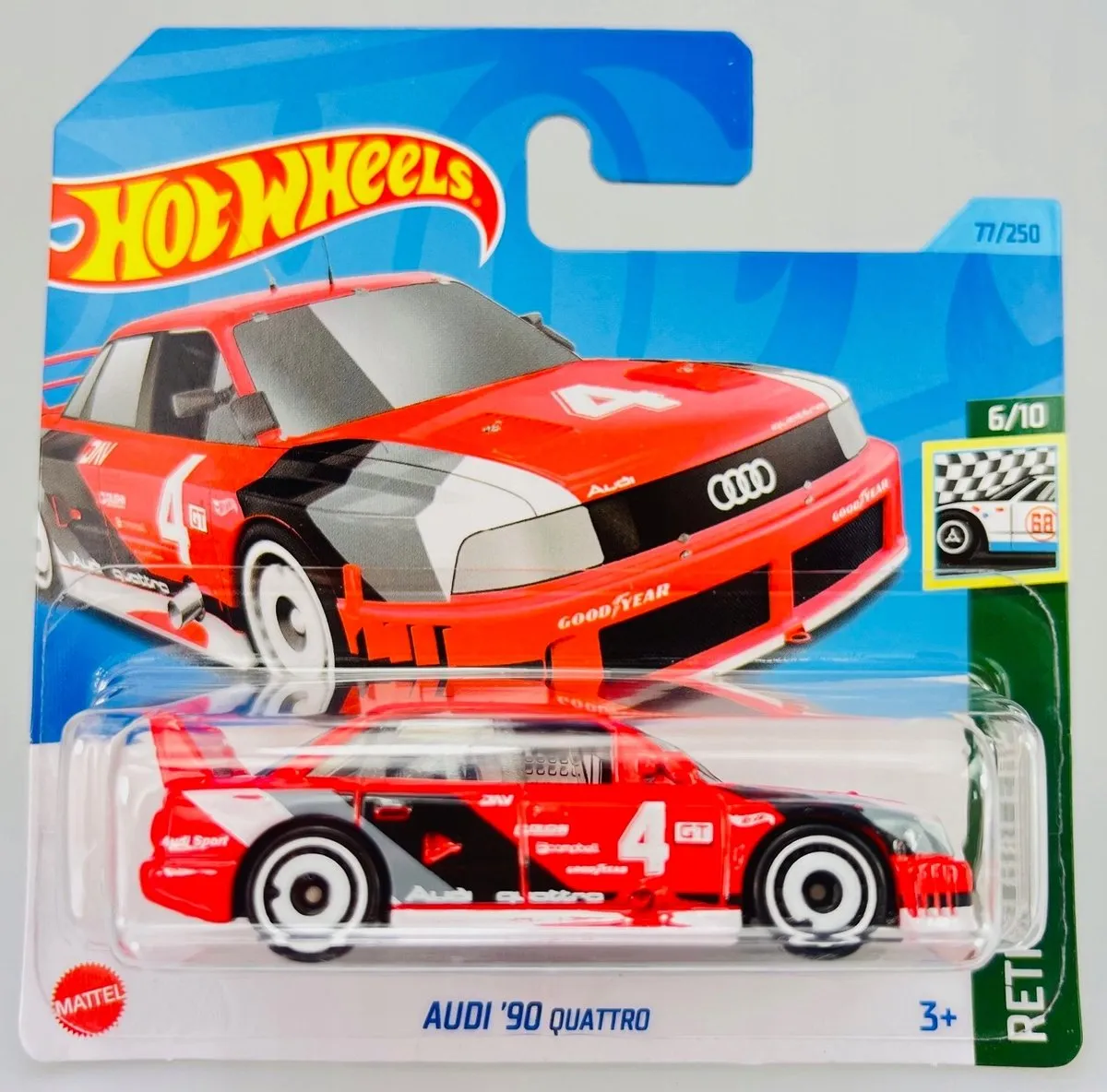 Hot Wheels 2023 Audi '90 Quattro Retro Racers