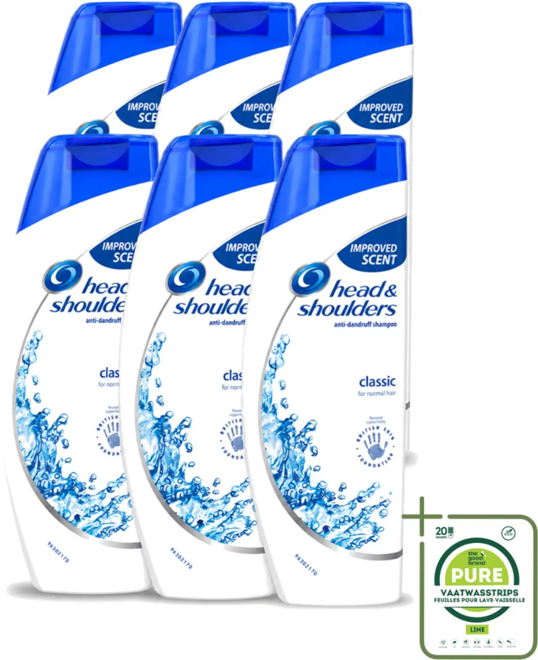 6 x Head & Shoulders