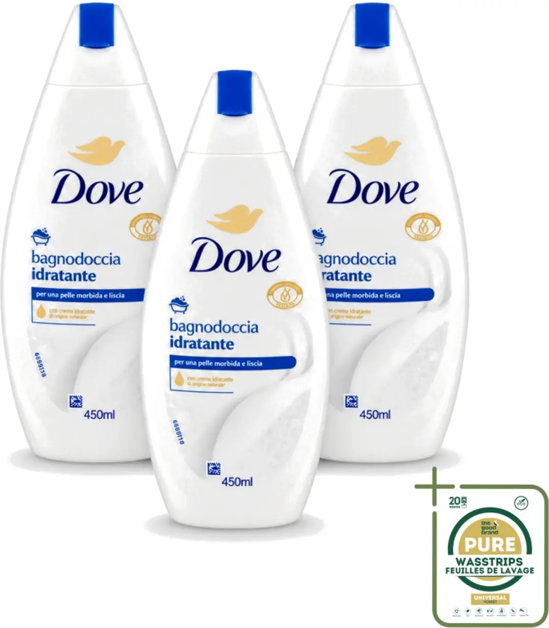 3 x Dove
