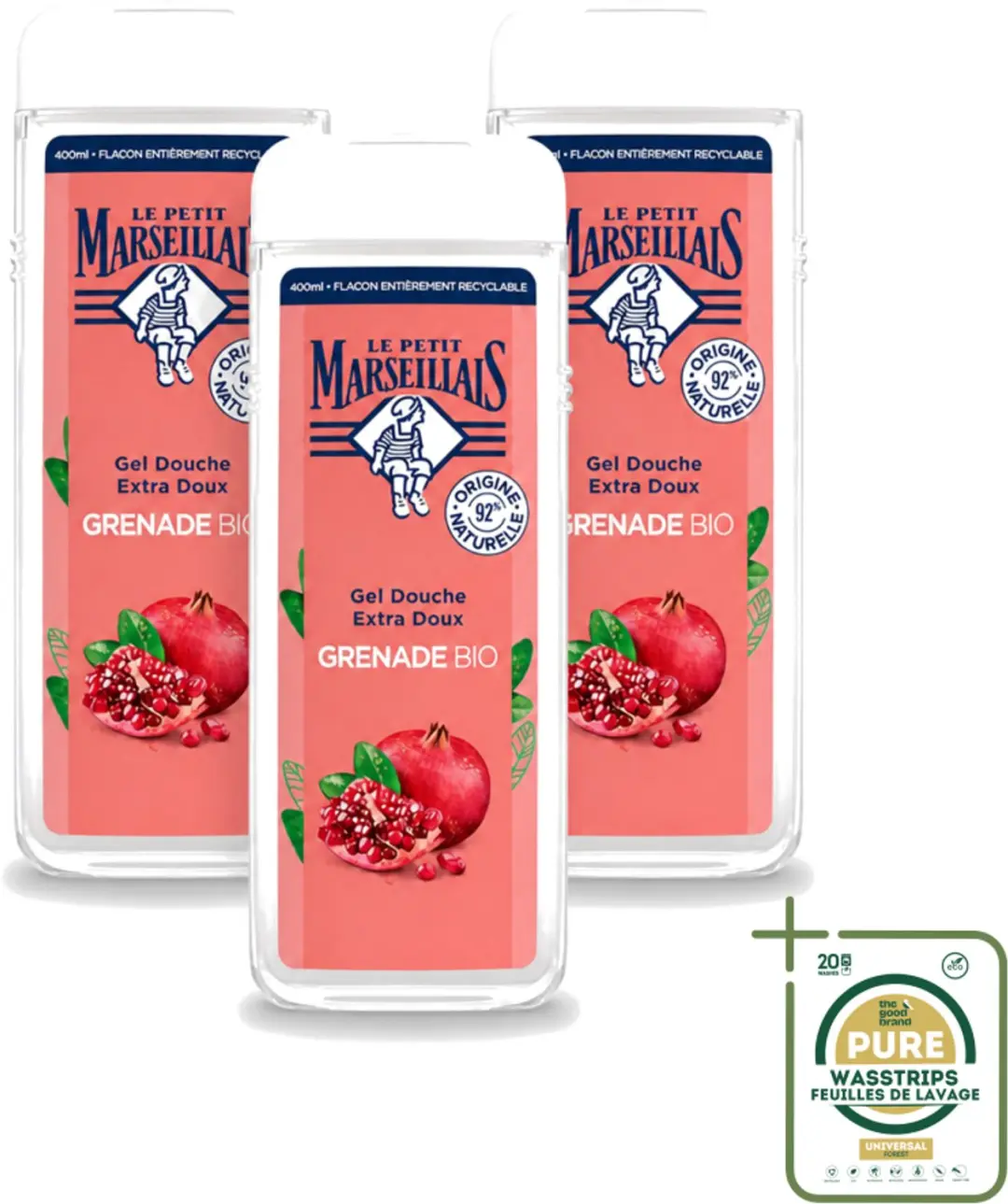 3 x Le Petit Marseillais