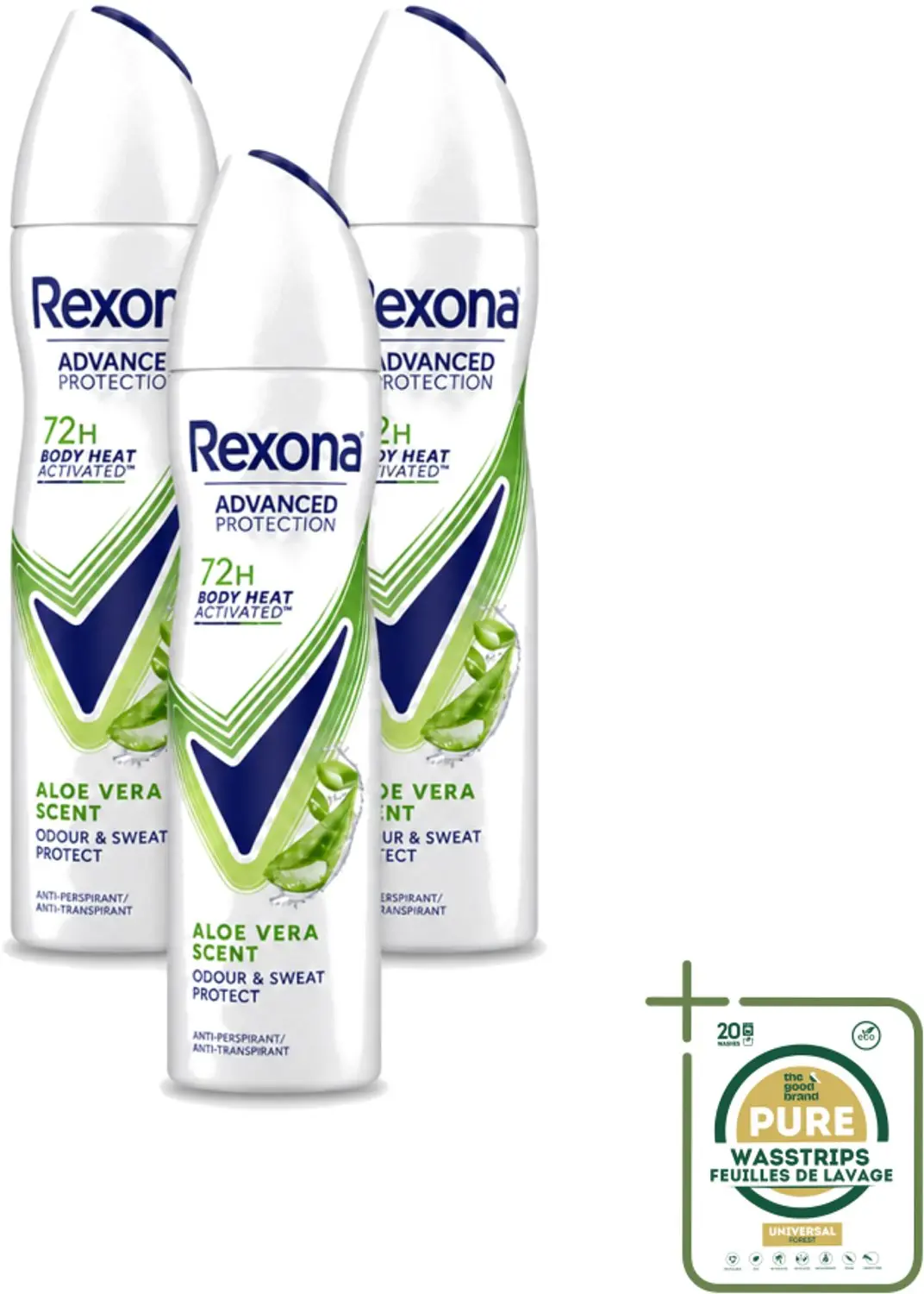3 x Rexona