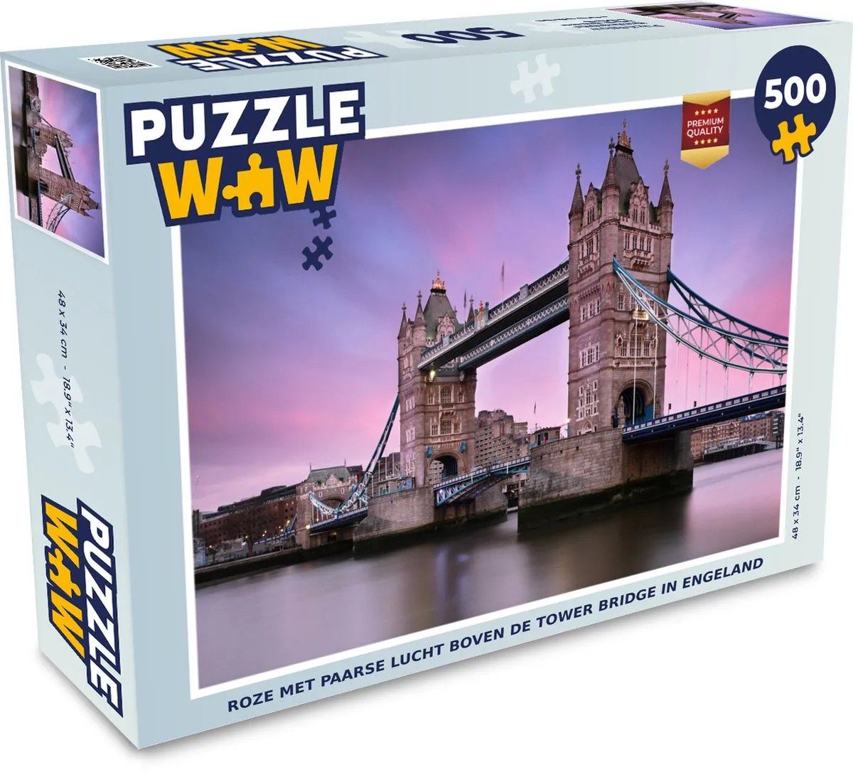 PuzzleWow Legpuzzel 500 Stuks