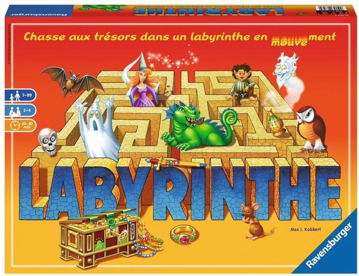 Ravensburger Labyrinthe - 2-4 Spelers - afbeelding 5 van 6