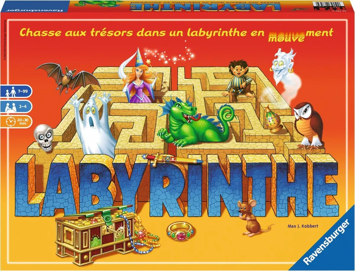 Ravensburger Labyrinthe - 2-4 Spelers - afbeelding 2 van 6