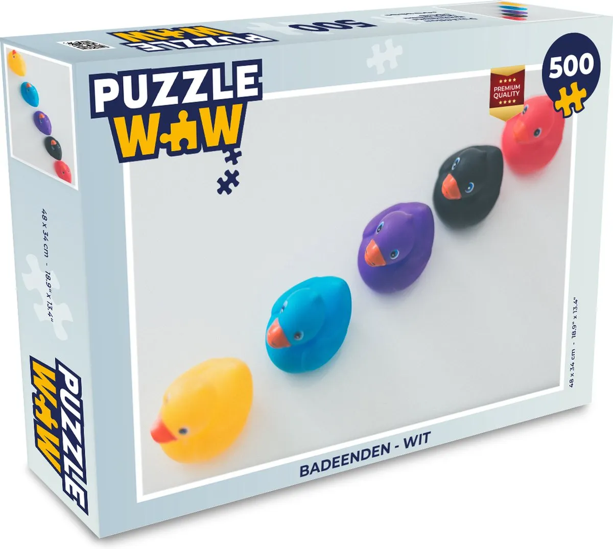 PuzzleWow Badeenden Legpuzzel 500 Stuks