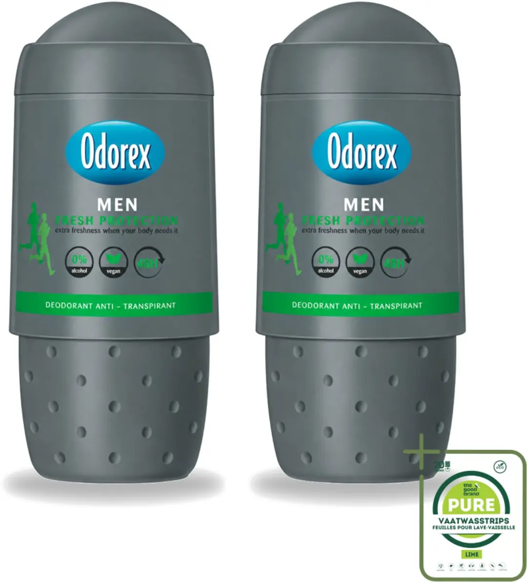 2 x Odorex Men